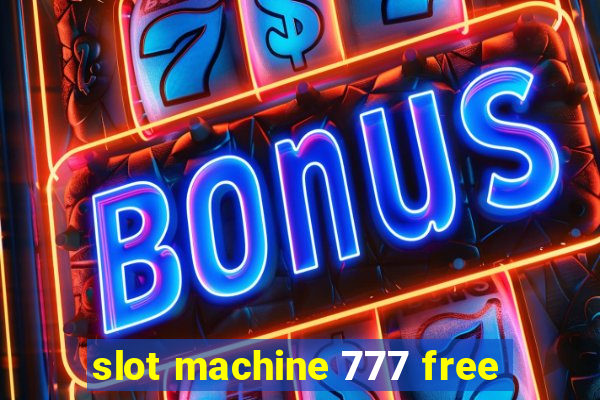 slot machine 777 free