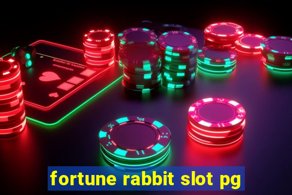 fortune rabbit slot pg