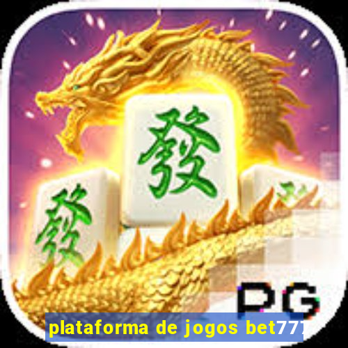 plataforma de jogos bet777