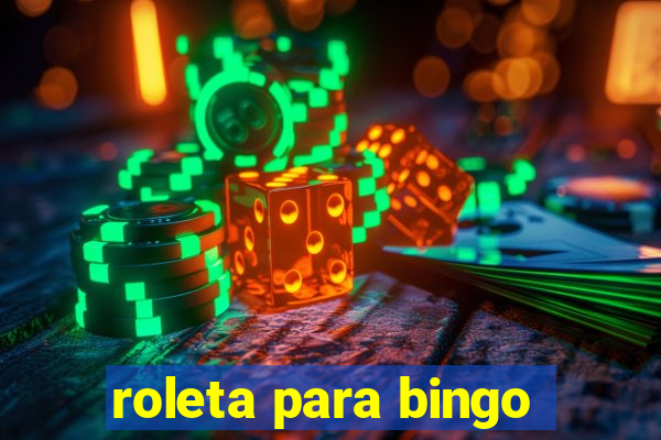 roleta para bingo