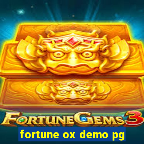 fortune ox demo pg