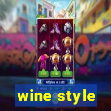 wine style