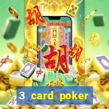 3 card poker casino rules