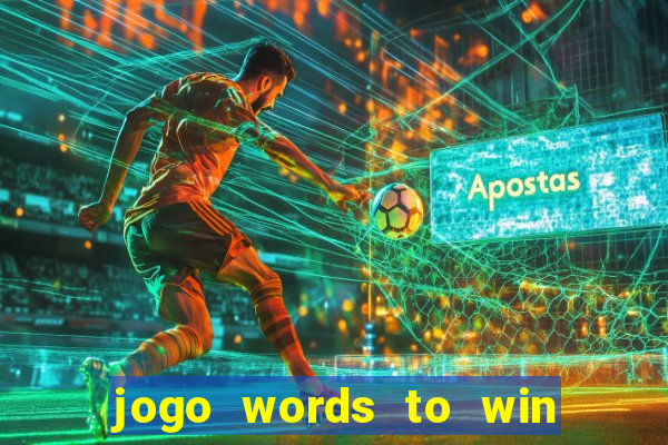 jogo words to win paga mesmo