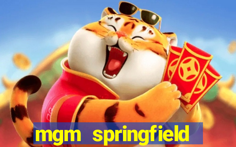 mgm springfield slot payout percentage