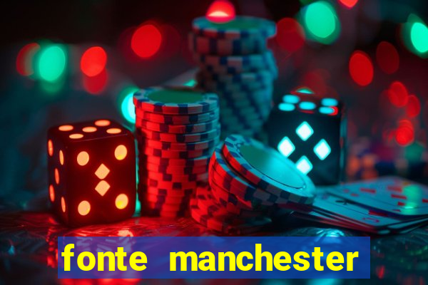 fonte manchester city download