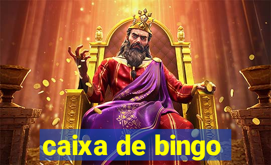 caixa de bingo