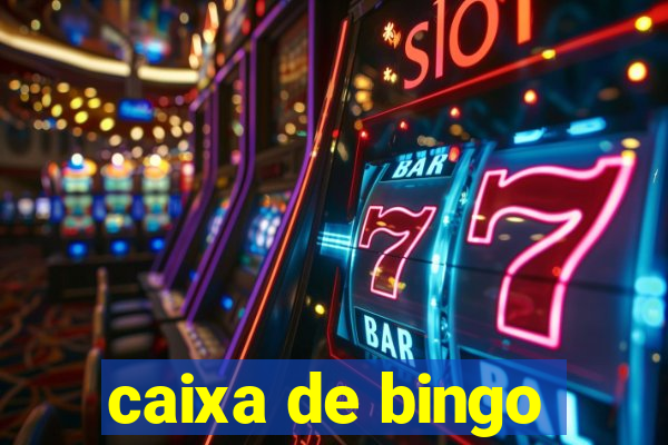 caixa de bingo