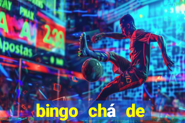 bingo chá de bebê excel