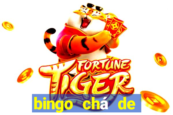 bingo chá de bebê excel