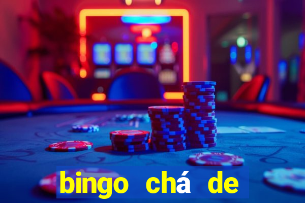 bingo chá de bebê excel