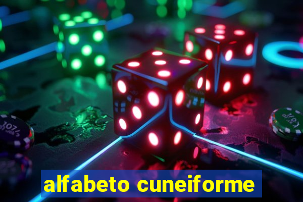 alfabeto cuneiforme