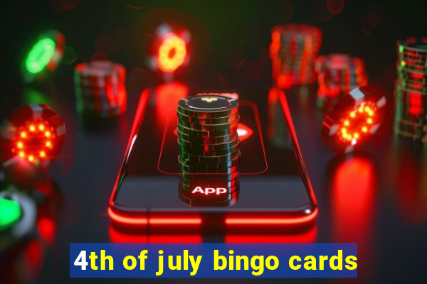 4th of july bingo cards