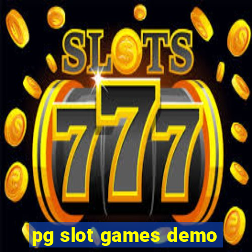 pg slot games demo