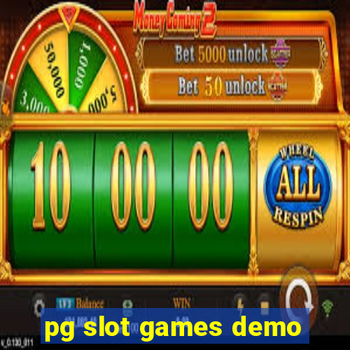 pg slot games demo