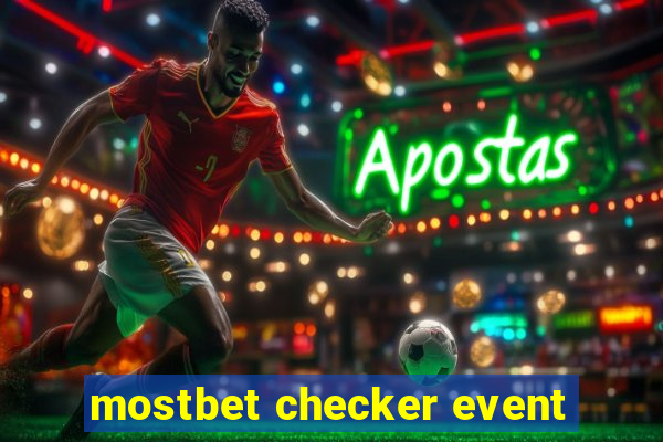 mostbet checker event