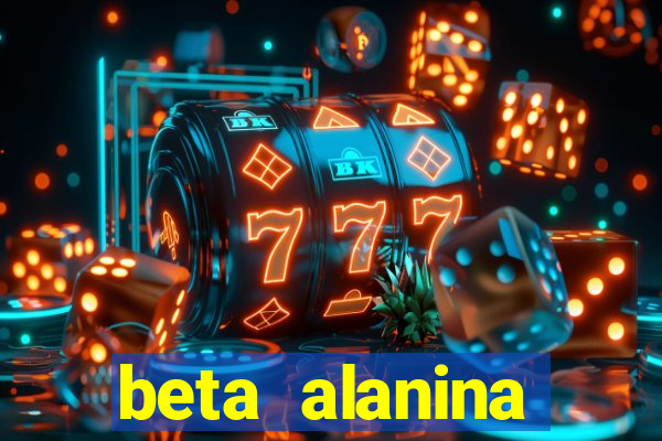 beta alanina aumenta a pressao