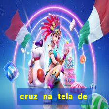 cruz na tela de cruz das