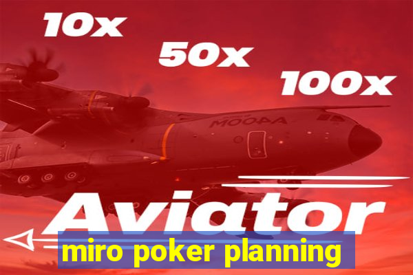 miro poker planning