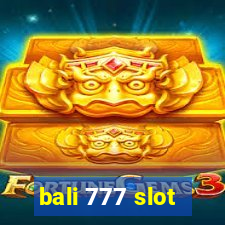 bali 777 slot