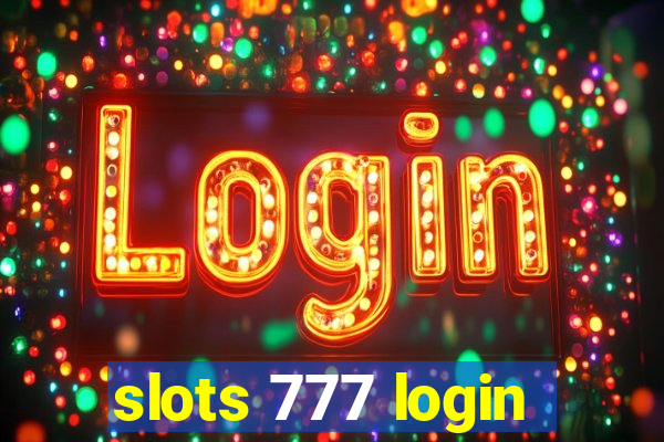 slots 777 login