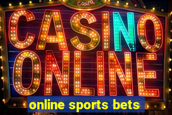 online sports bets