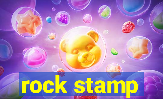 rock stamp