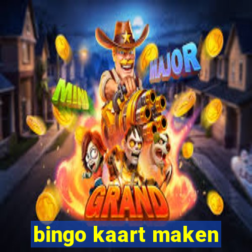 bingo kaart maken