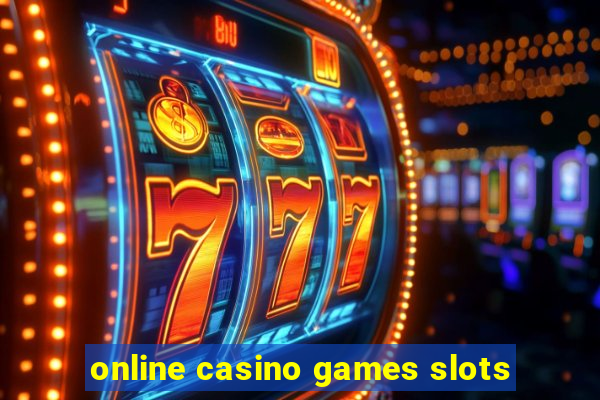 online casino games slots