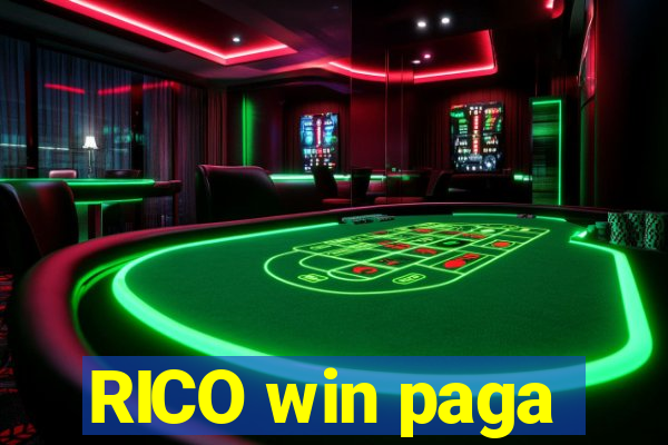 RICO win paga