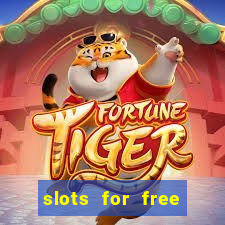 slots for free with bonus