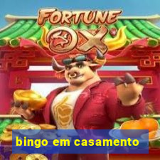 bingo em casamento