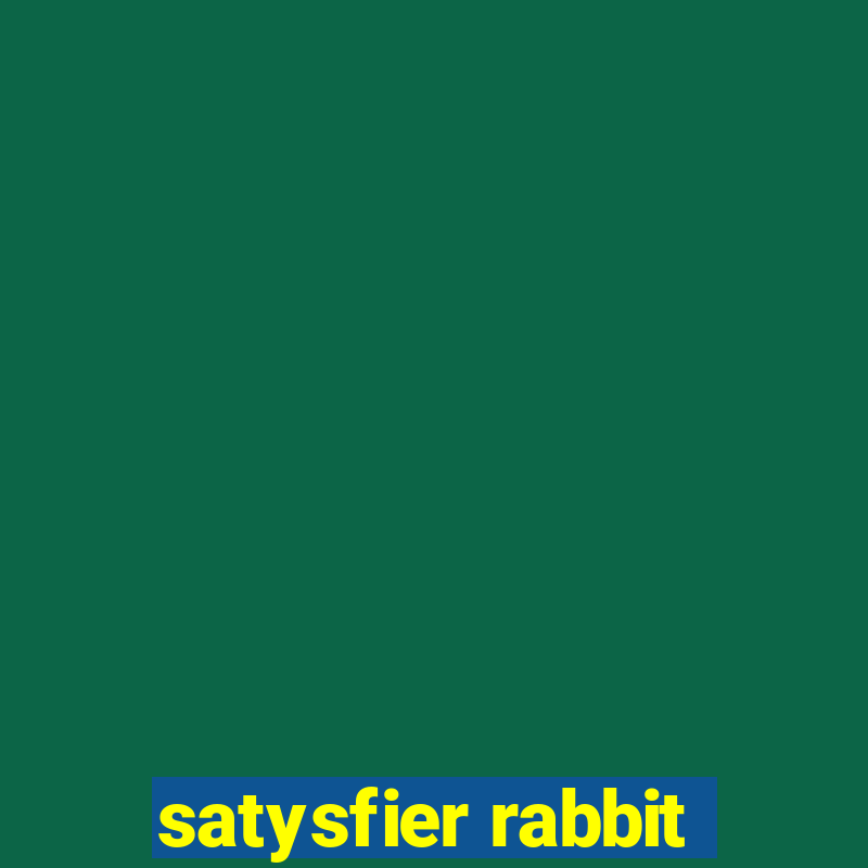 satysfier rabbit