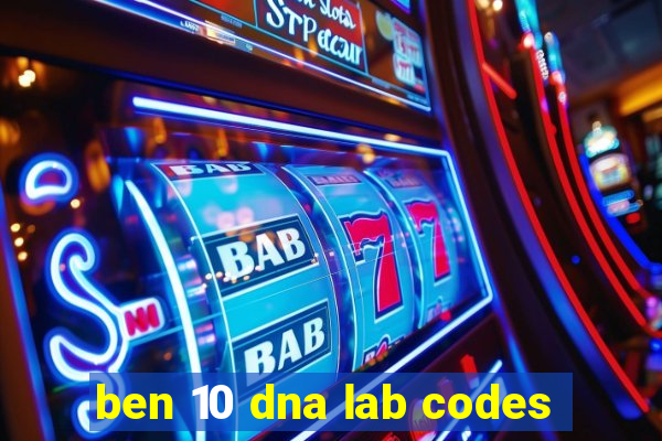 ben 10 dna lab codes