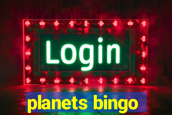 planets bingo