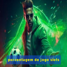 porcentagem de jogo slots