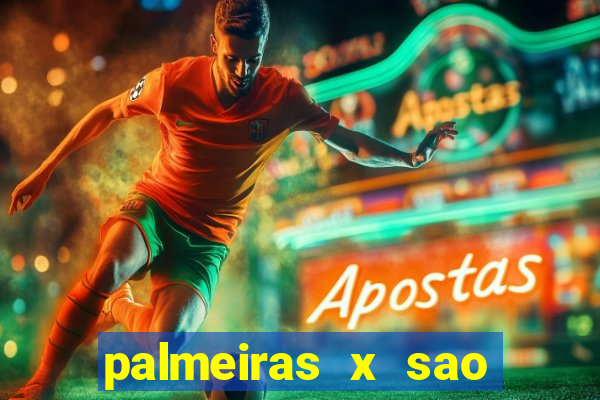 palmeiras x sao paulo palpites