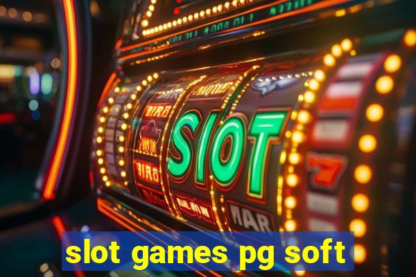 slot games pg soft