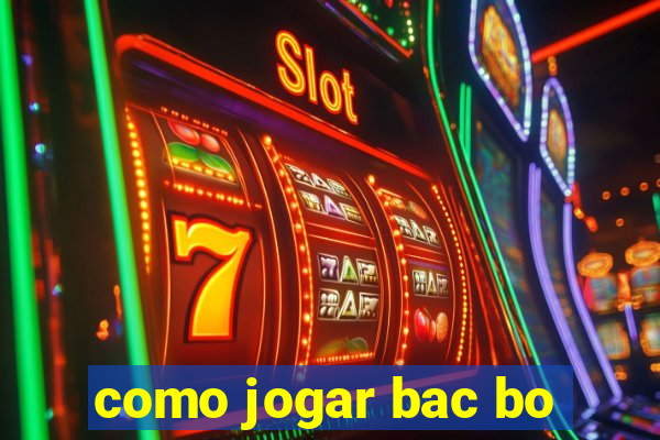 como jogar bac bo