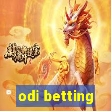 odi betting