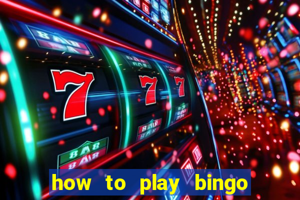 how to play bingo at home