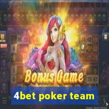 4bet poker team