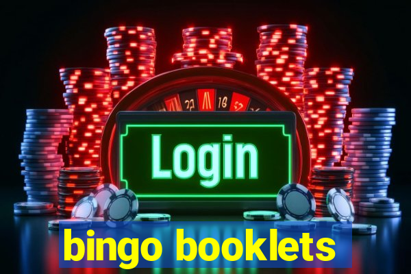 bingo booklets