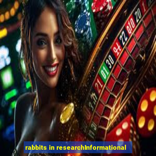 rabbits in researchInformational