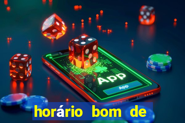 horário bom de jogar fortune tiger