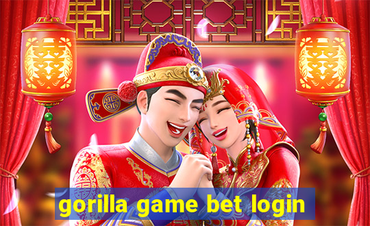 gorilla game bet login