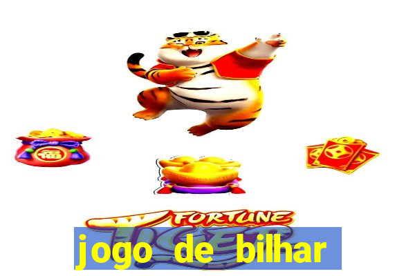 jogo de bilhar valendo dinheiro online