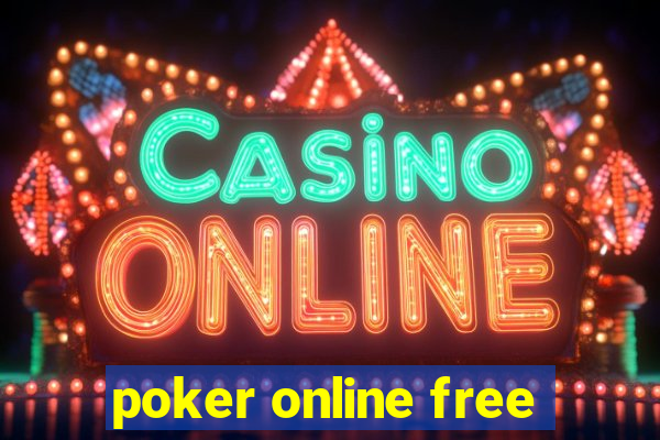 poker online free