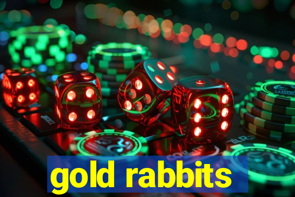 gold rabbits