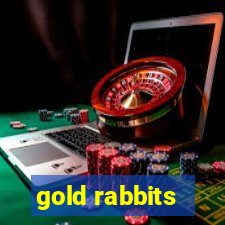 gold rabbits